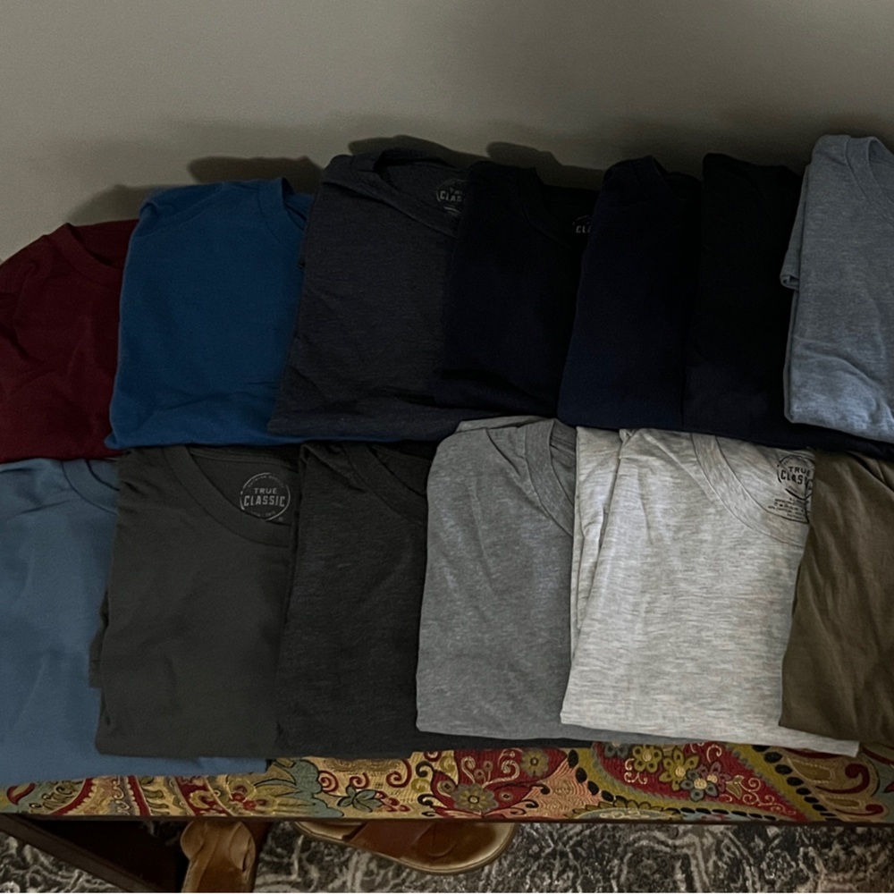 Classic Men's Short Sleeve Tees - Assorted Colors